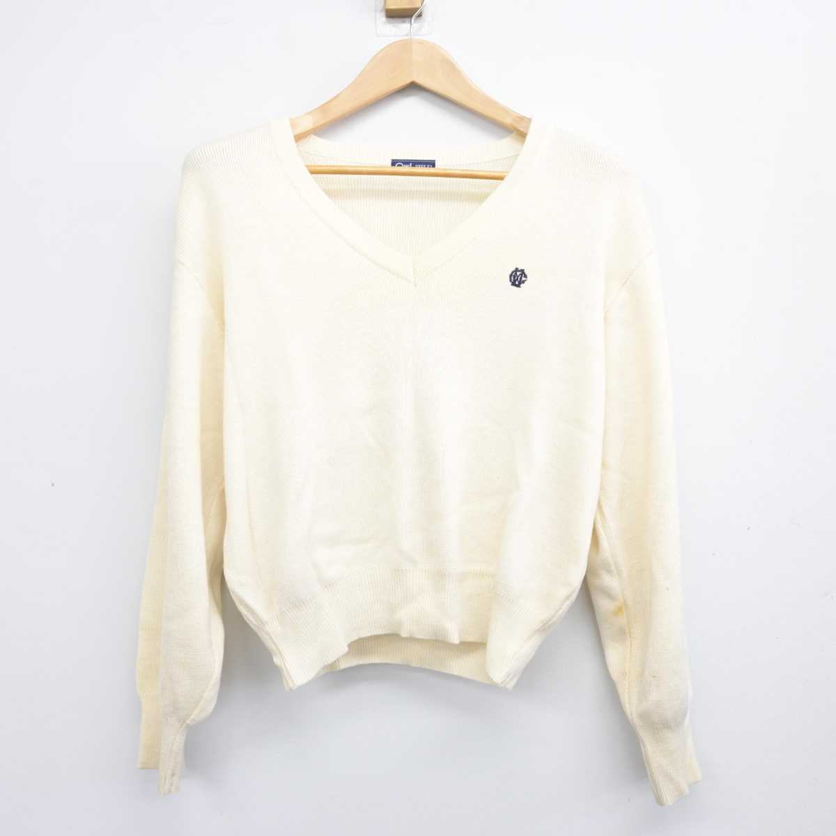 【中古】東京都 明治学院東村山高等学校 女子制服 2点 (ニット・スカート) sf085591