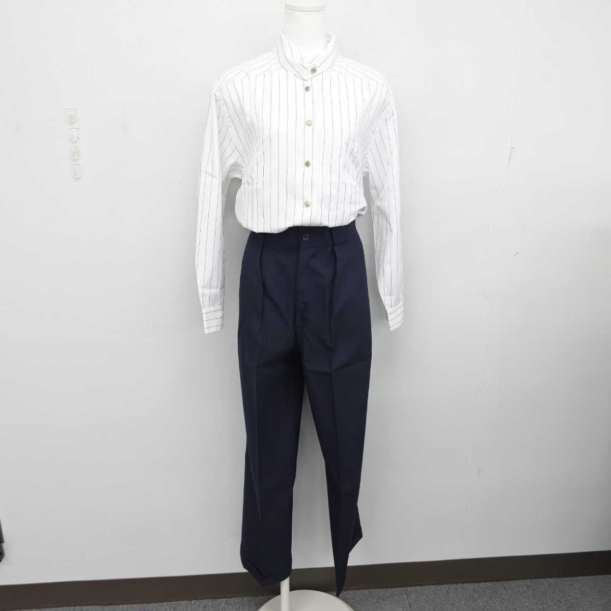 【中古】 JALスカイ/グランドスタッフ 女子制服 4点 (ベスト・シャツ・ズボン) sf085693