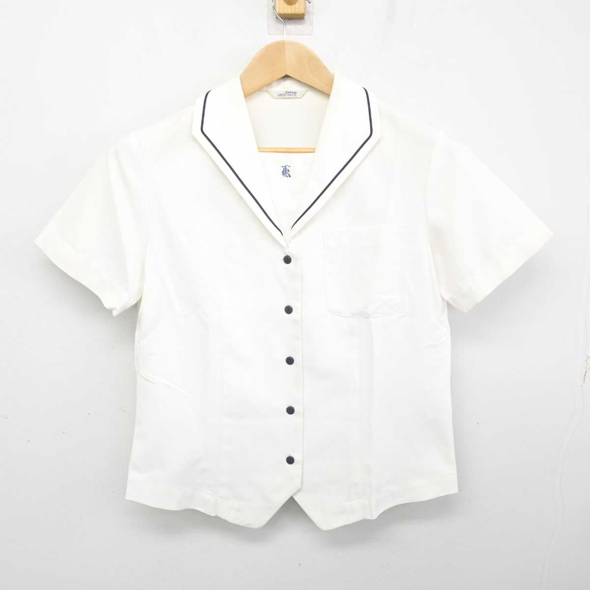 【中古】東京都 東洋大学京北中学高等学校 女子制服 2点 (シャツ・スカート) sf085783