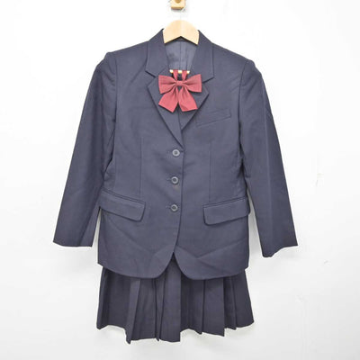 【中古】東京都 普連土学園中学校・高等学校 女子制服 4点 (ブレザー・スカート) sf085817