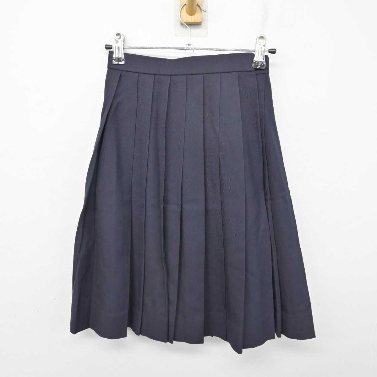 【中古】東京都 普連土学園中学校・高等学校 女子制服 4点 (ブレザー・スカート) sf085817