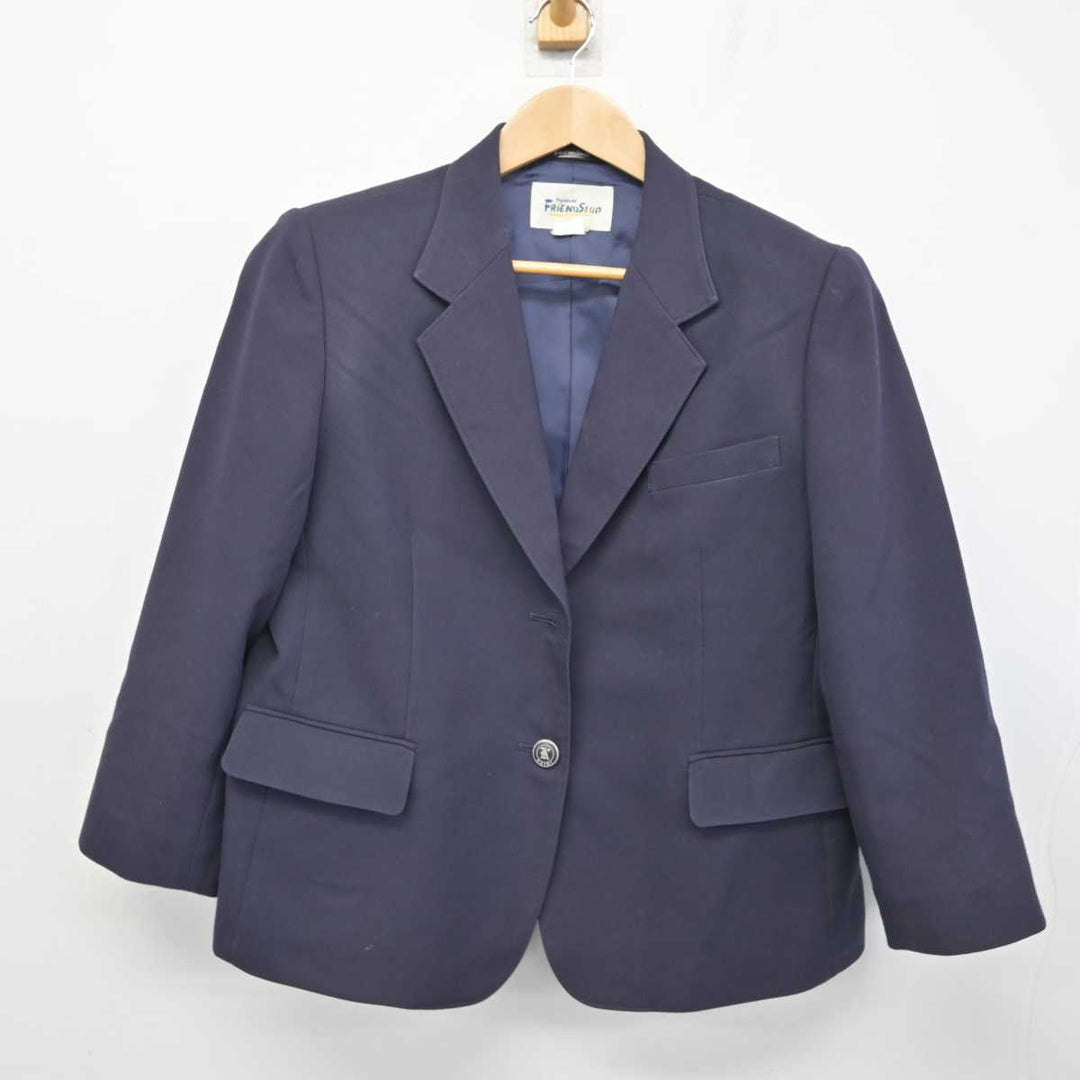 中古】千葉県 木更津第二中学校 女子制服 2点 (ブレザー・スカート 