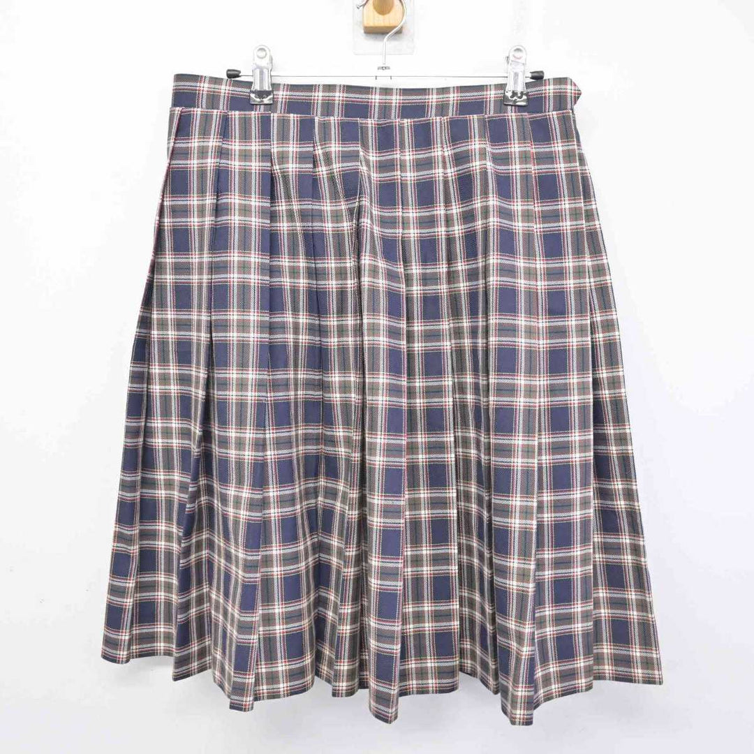 中古】千葉県 木更津第二中学校 女子制服 2点 (ブレザー・スカート 