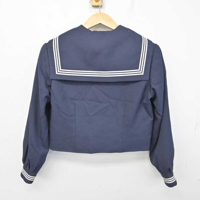 【中古】埼玉県 三郷市立南中学校 女子制服 3点 (セーラー服・ジャンパースカート) sf085887
