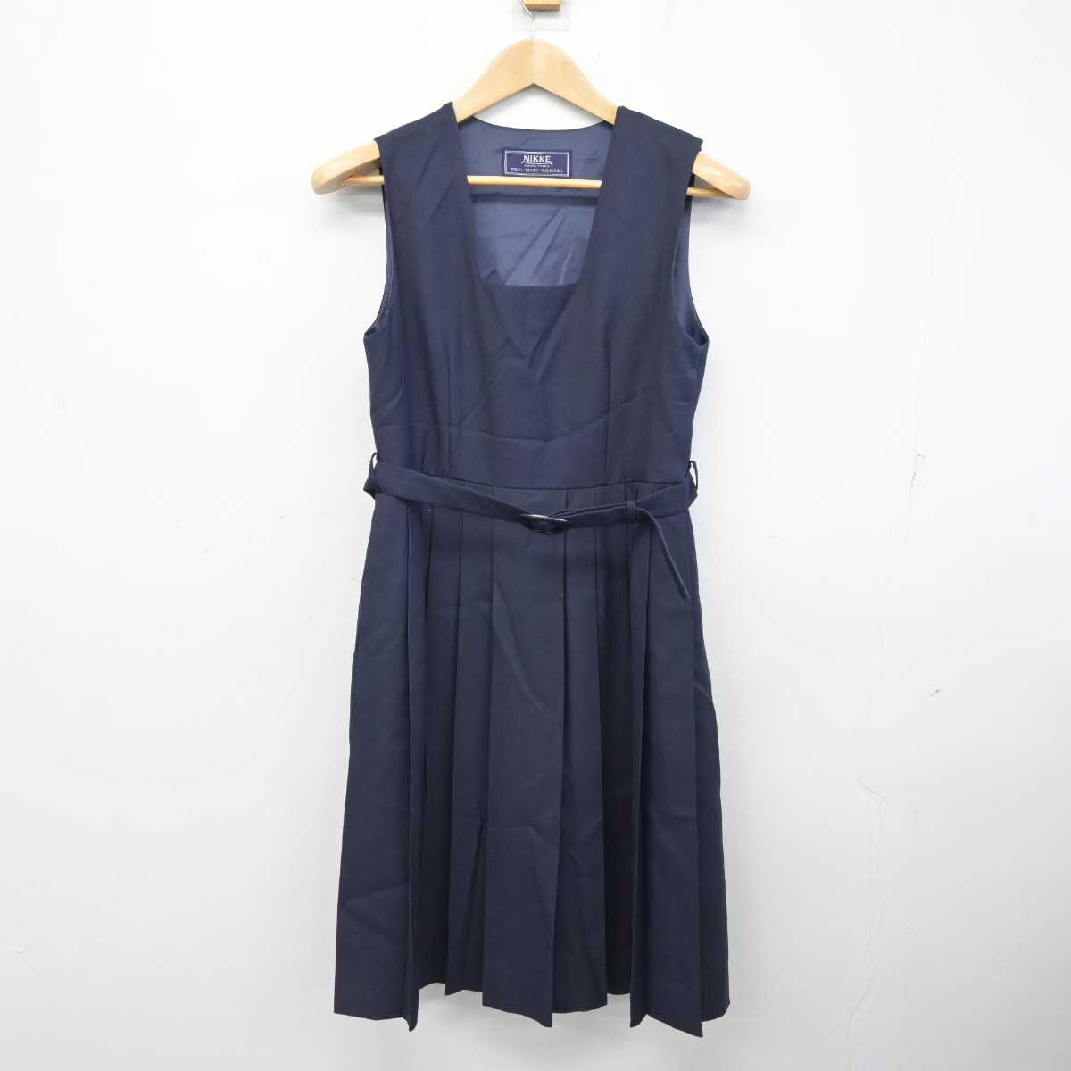 【中古】埼玉県 三郷市立南中学校 女子制服 3点 (セーラー服・ジャンパースカート) sf085887