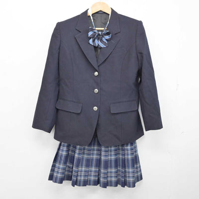 【中古】神奈川県 川崎高等学校 女子制服 3点 (ブレザー・スカート) sf085912