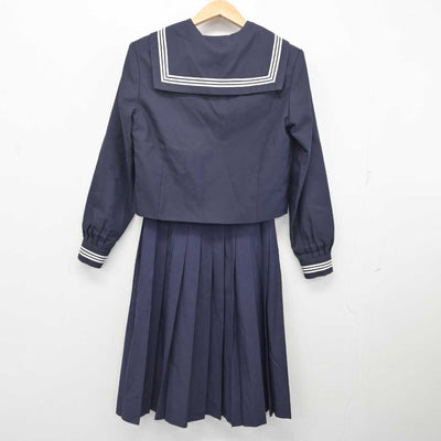 【中古】東京都 七生中学校 女子制服 3点 (セーラー服・スカート) sf085928