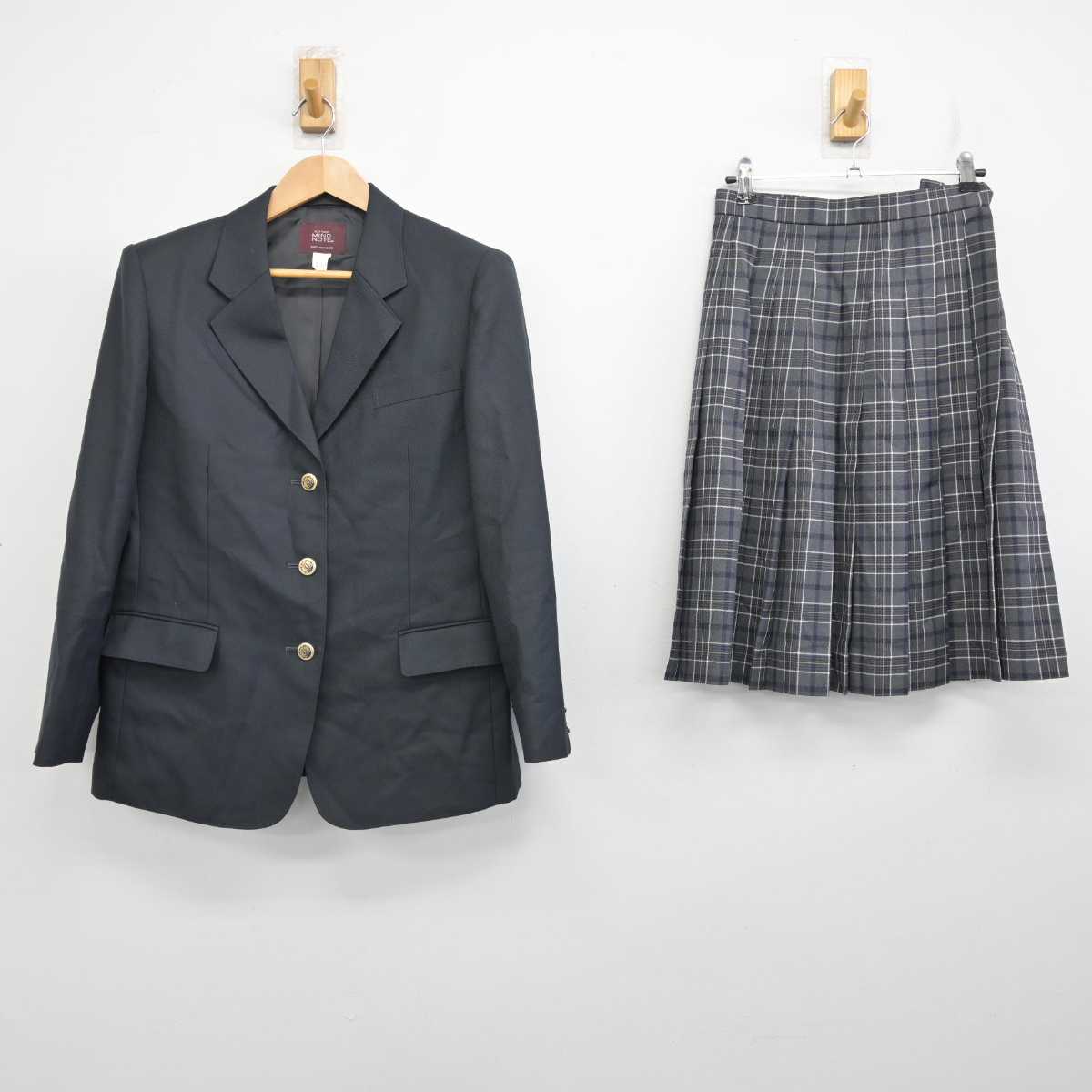 中古】大阪府 藤井寺高等学校 女子制服 2点 (ブレザー・スカート 中古】大阪府 藤井寺高等学校 女子制服 2点 (ブレザー・スカート