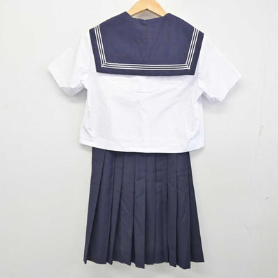 【中古】宮城県 富沢中学校 女子制服 5点 (セーラー服・スカート) sf085976
