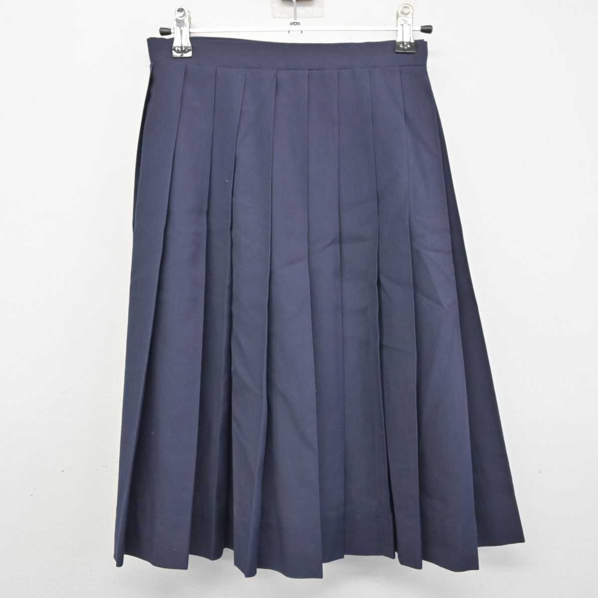 【中古】宮城県 富沢中学校 女子制服 5点 (セーラー服・スカート) sf085976