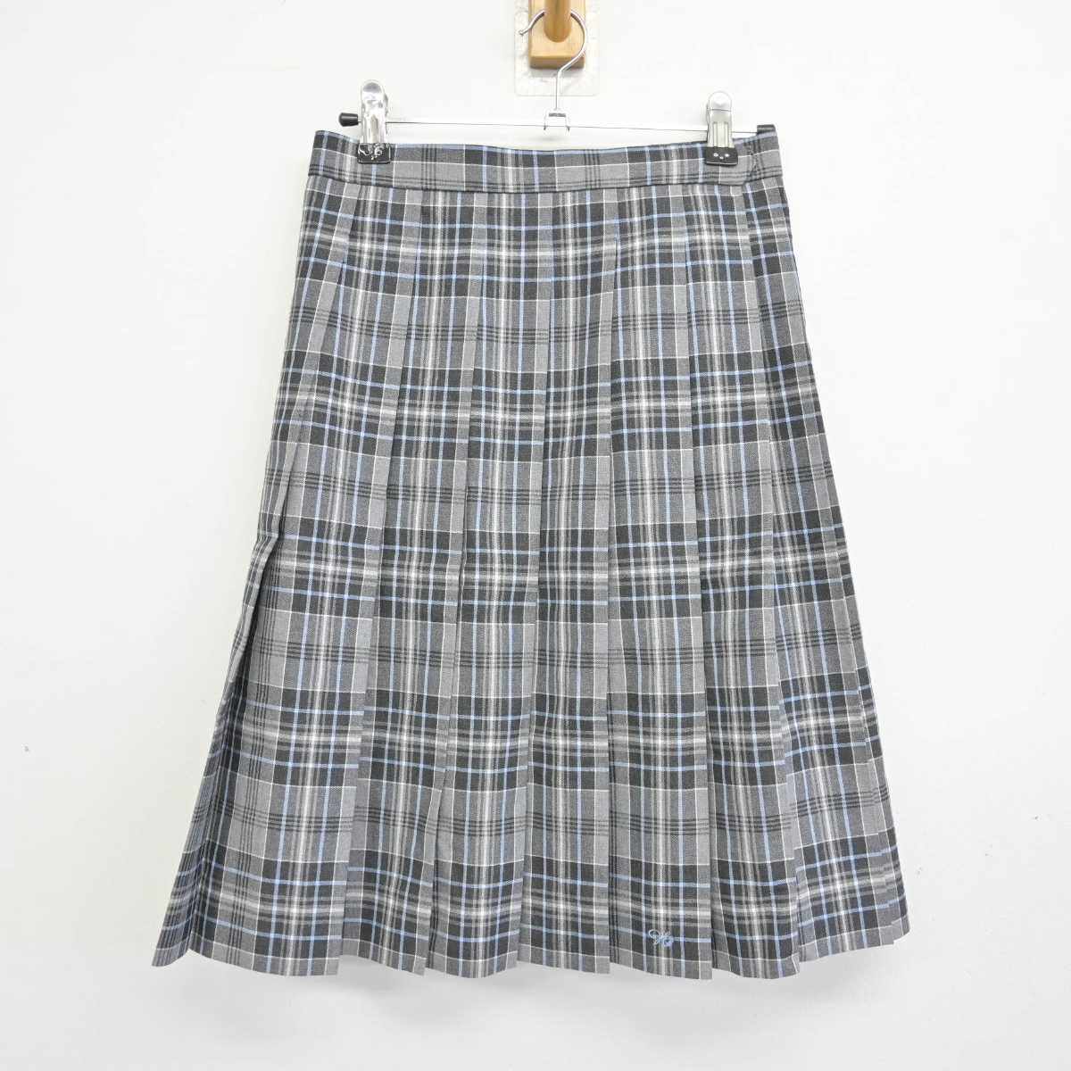 【中古】東京都 日野高等学校 女子制服 2点 (スカート) sf085990