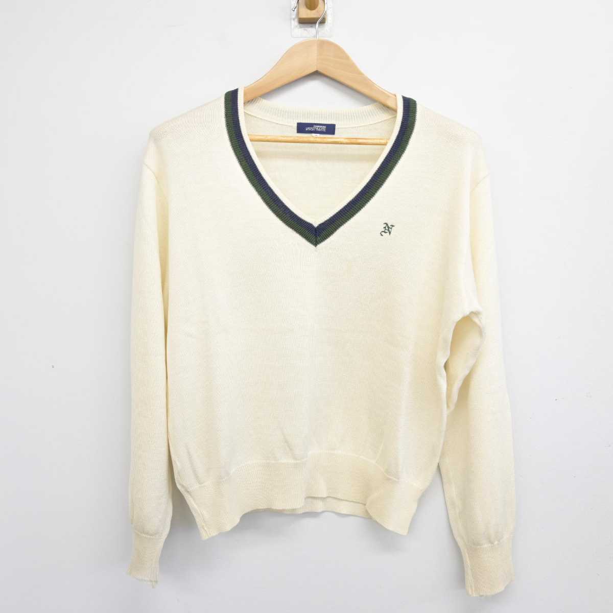 【中古】東京都 日本大学第一高等学校 女子制服 2点 (ニット・ニットベスト) sf085992