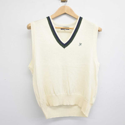【中古】東京都 日本大学第一高等学校 女子制服 2点 (ニット・ニットベスト) sf085992