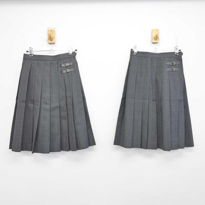 【中古】千葉県 千葉市立稲毛高等学校 女子制服 4点 (ブレザー・スカート) sf085993