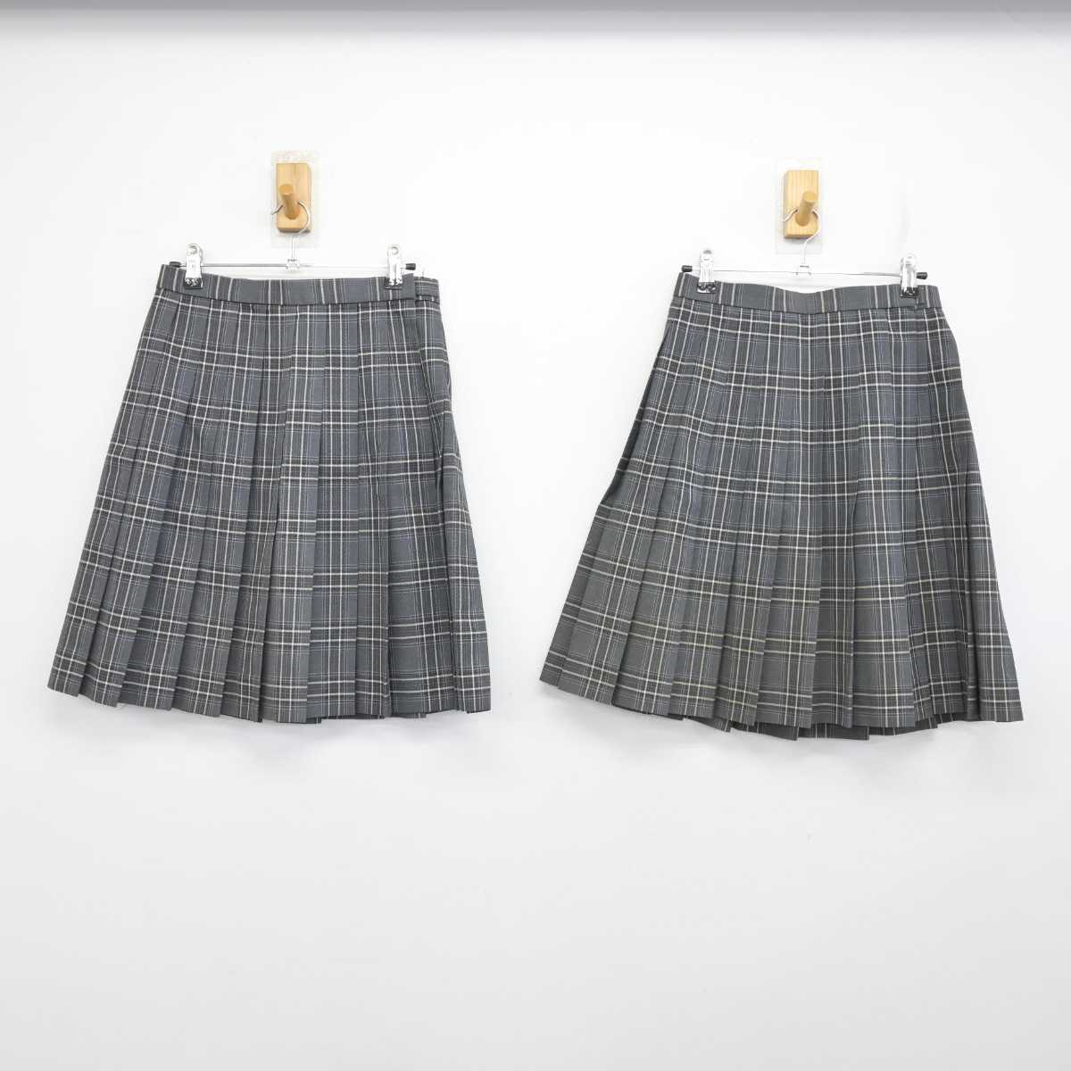 【中古】東京都 小岩高等学校 女子制服 4点 (ブレザー・スカート) sf085995