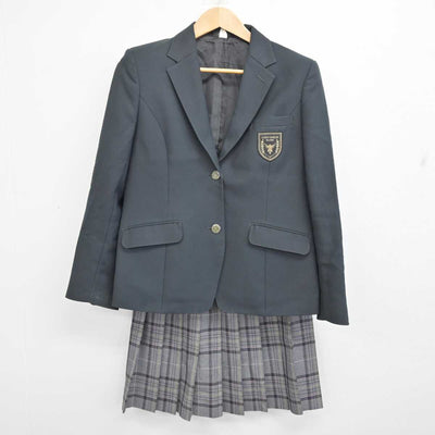 【中古】東京都 関東第一高等学校 女子制服 3点 (ブレザー・スカート・スカート) sf085996