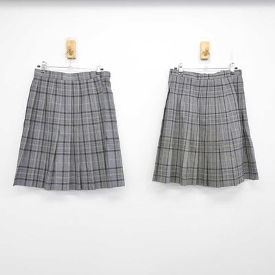 【中古】東京都 関東第一高等学校 女子制服 3点 (ブレザー・スカート・スカート) sf085996