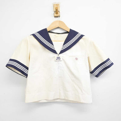 【中古】東京都 砂町中学校 女子制服 2点 (セーラー服・スカート) sf085998