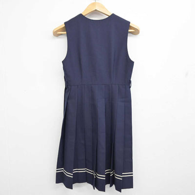 【中古】佐賀県 佐賀市思斉館中学部 女子制服 1点 (ジャンパースカート) sf086000