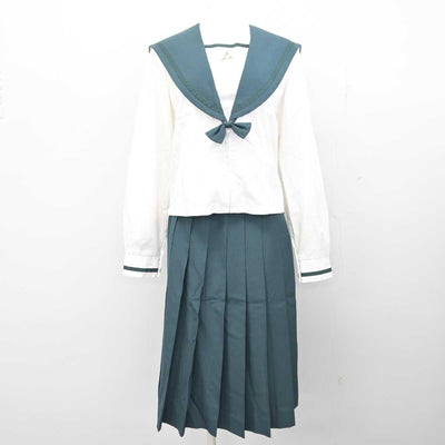 【中古】千葉県 成田国際高等学校 女子制服 3点 (セーラー服・スカート) sf086009