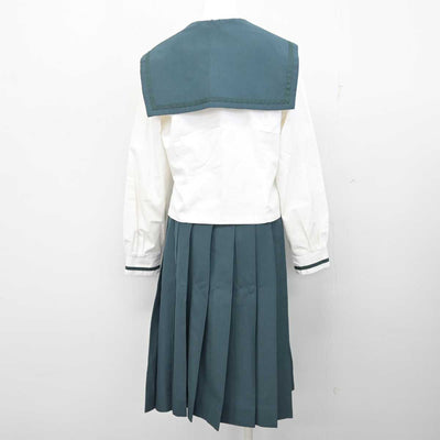 【中古】千葉県 成田国際高等学校 女子制服 3点 (セーラー服・スカート) sf086009