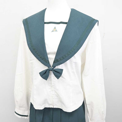 【中古】千葉県 成田国際高等学校 女子制服 3点 (セーラー服・スカート) sf086009