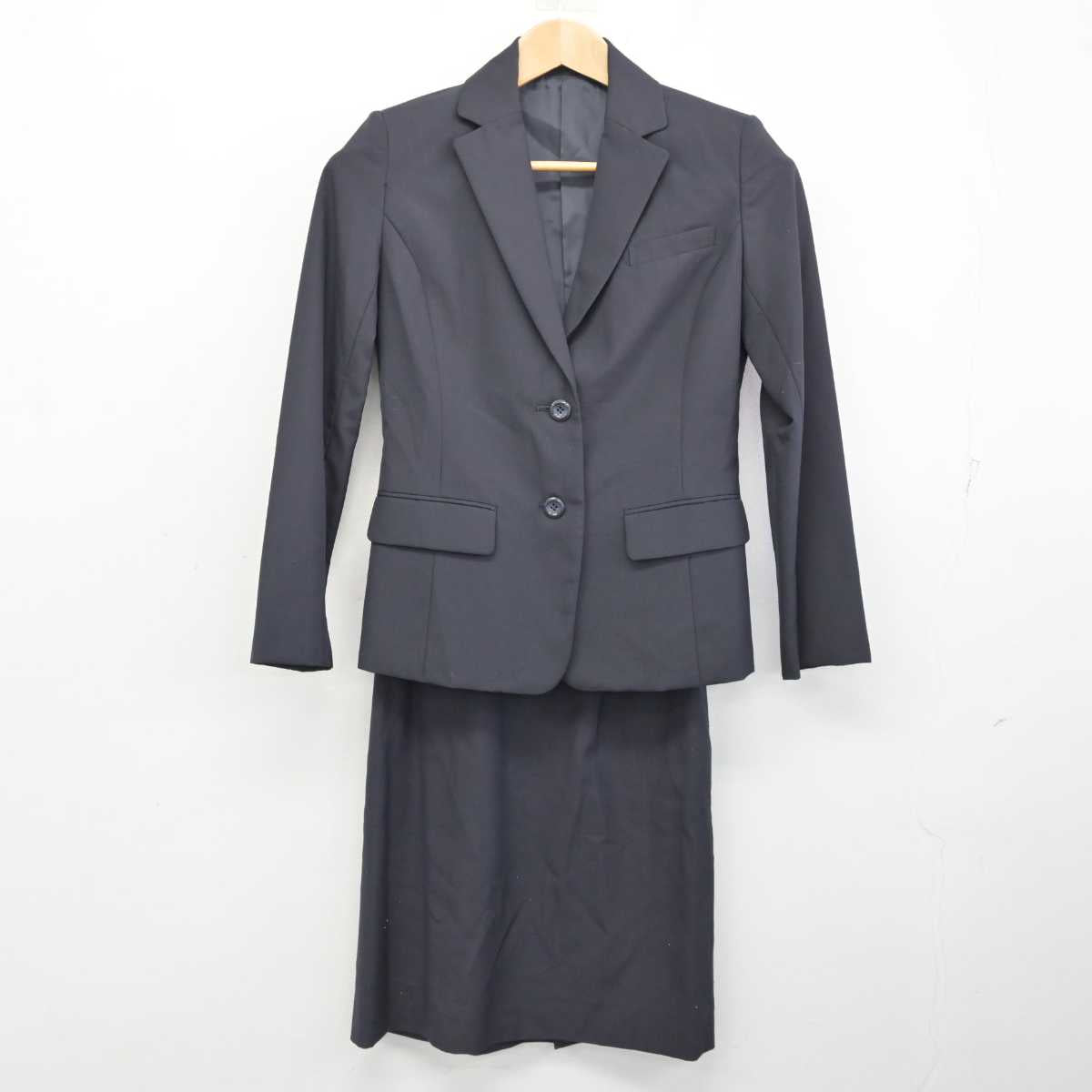 【中古】 事務服 女子制服 3点 (ブレザー・ベスト・スカート) sf086039