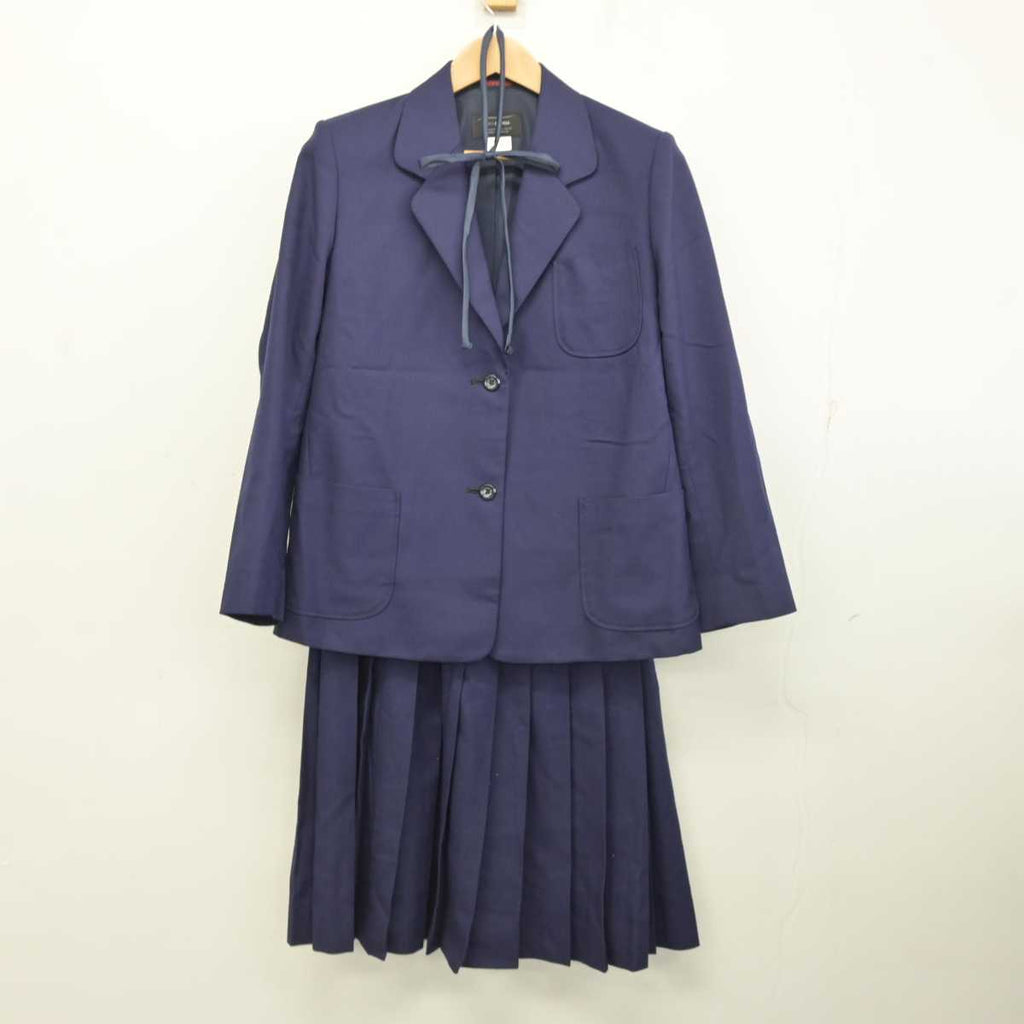 花奈@プロフ必読 制服ブレザー 中古】京都府 花園中学高等学校 女子制服 5点 (ブレザー