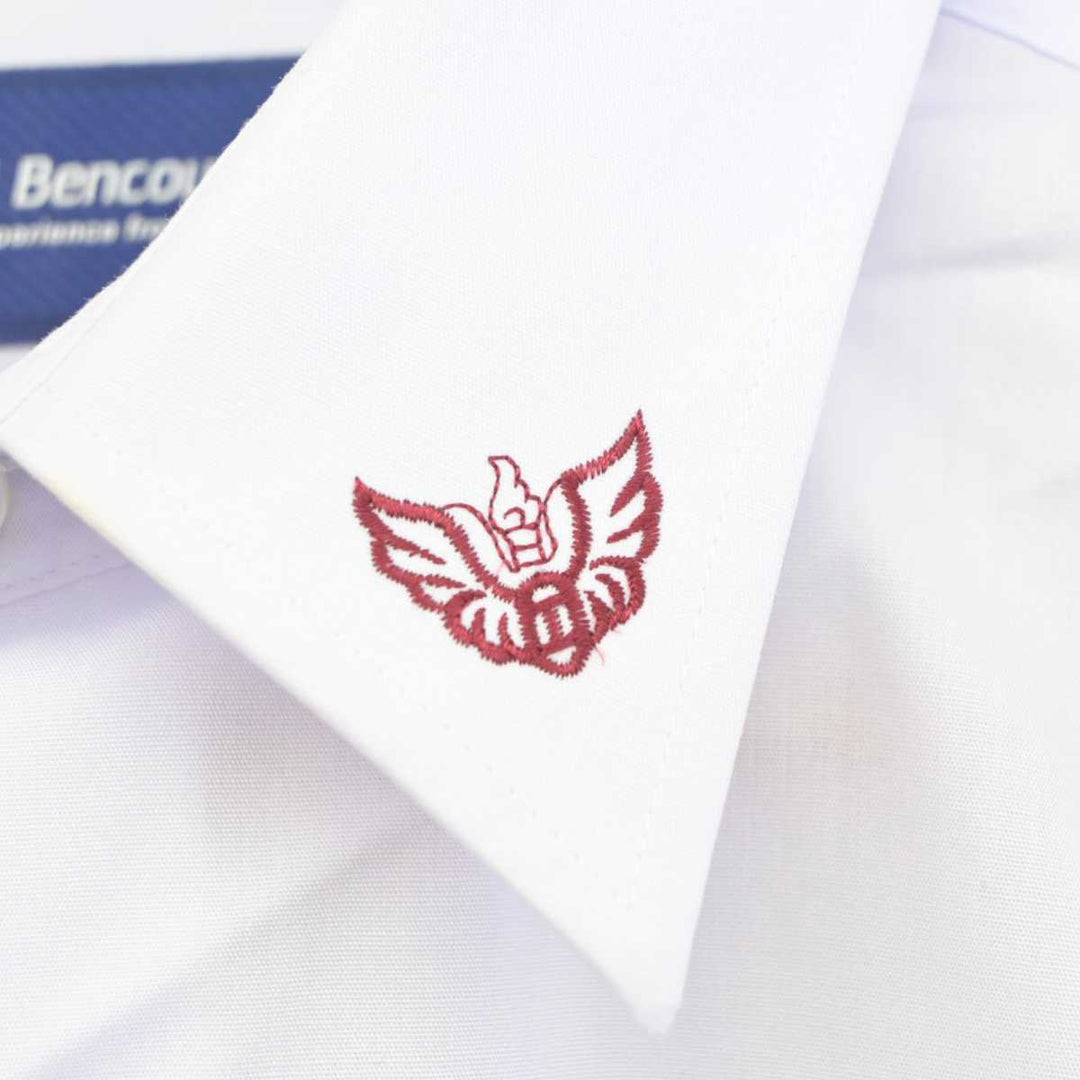 中古】高知県 高知工業高等学校 男子制服 2点 (シャツ・シャツ