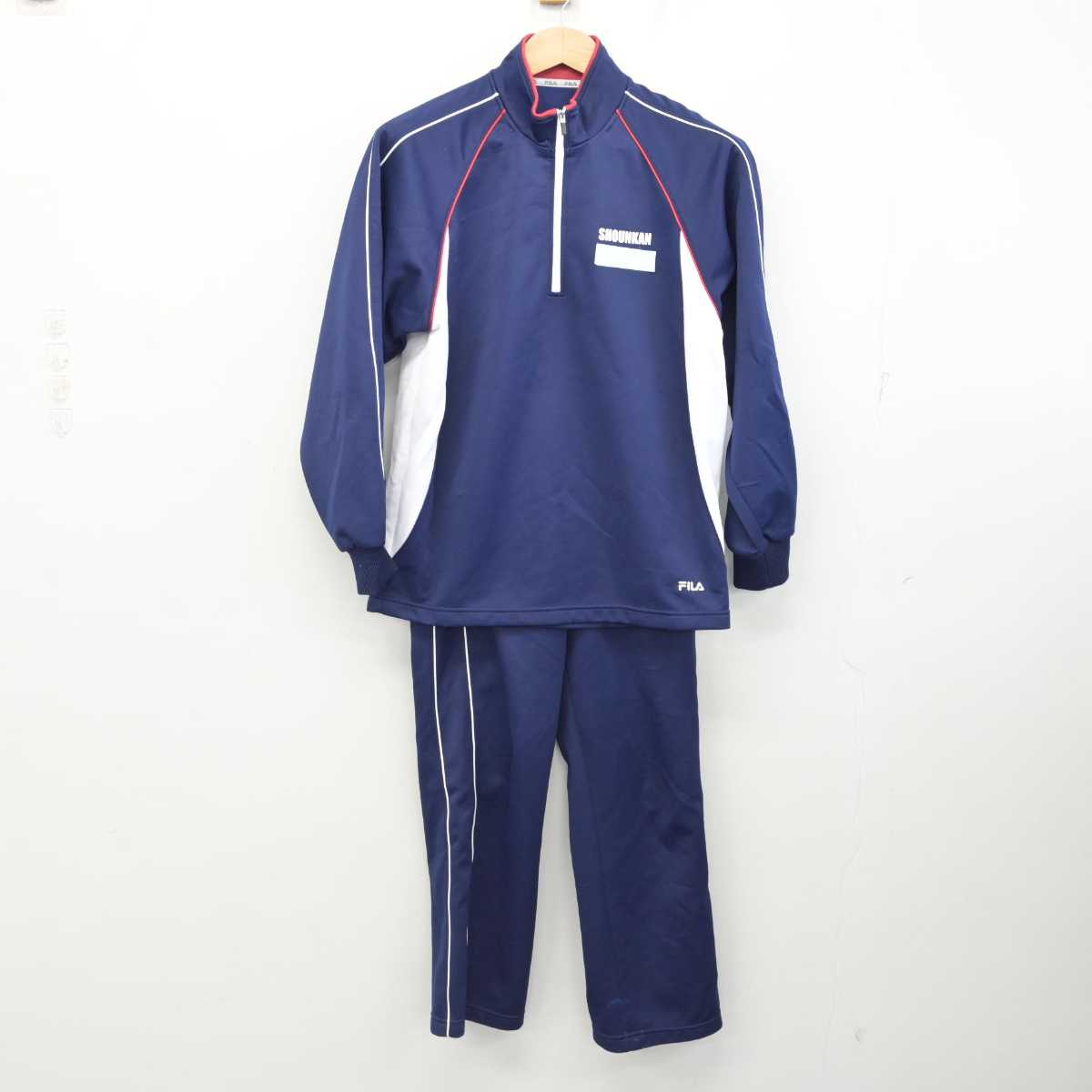【中古】兵庫県 三田祥雲館高等学校 女子制服 2点 (ジャージ 上・ジャージ 下) sf086275