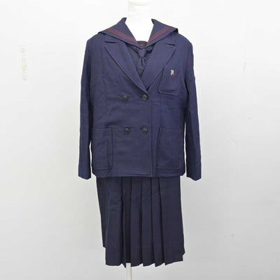 【中古】神奈川県 北鎌倉女子学園中学校・高等学校/旧制服 女子制服 5点 (ブレザー・セーラー服・スカート) sf086277