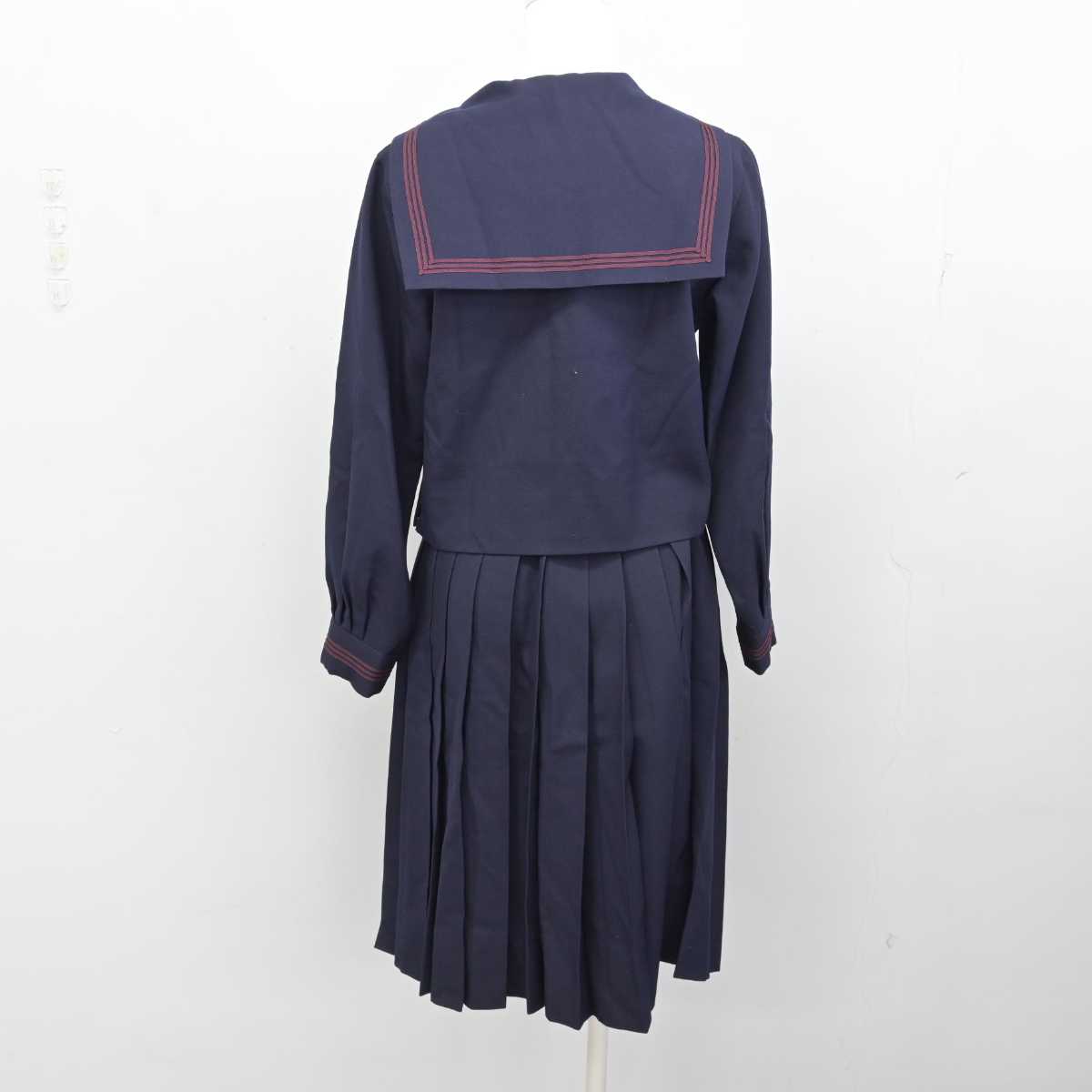 【中古】神奈川県 北鎌倉女子学園中学校・高等学校/旧制服 女子制服 5点 (ブレザー・セーラー服・スカート) sf086277