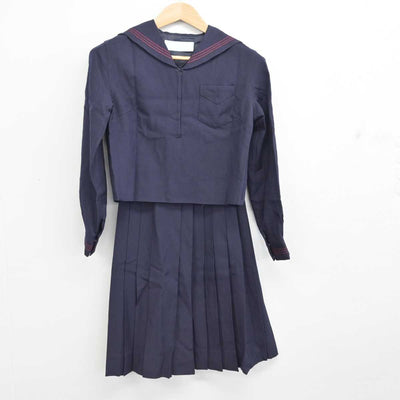 【中古】神奈川県 北鎌倉女子学園中学校・高等学校/旧制服 女子制服 2点 (セーラー服・スカート) sf086278