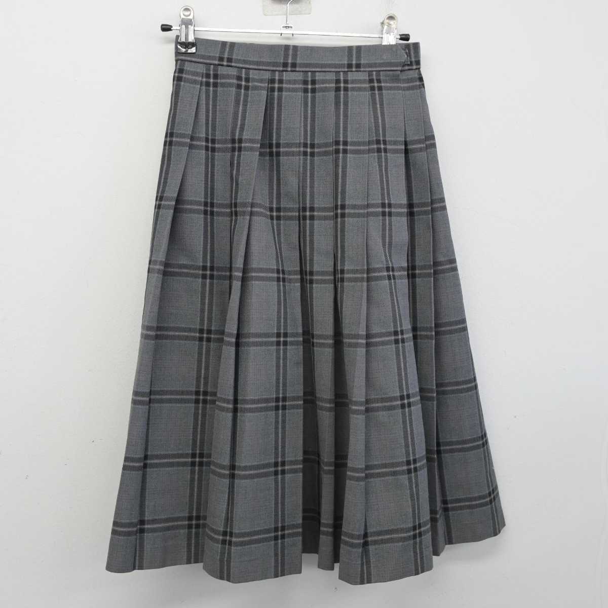 【中古】埼玉県 青柳中学校 女子制服 4点 (ブレザー・スカート) sf086279