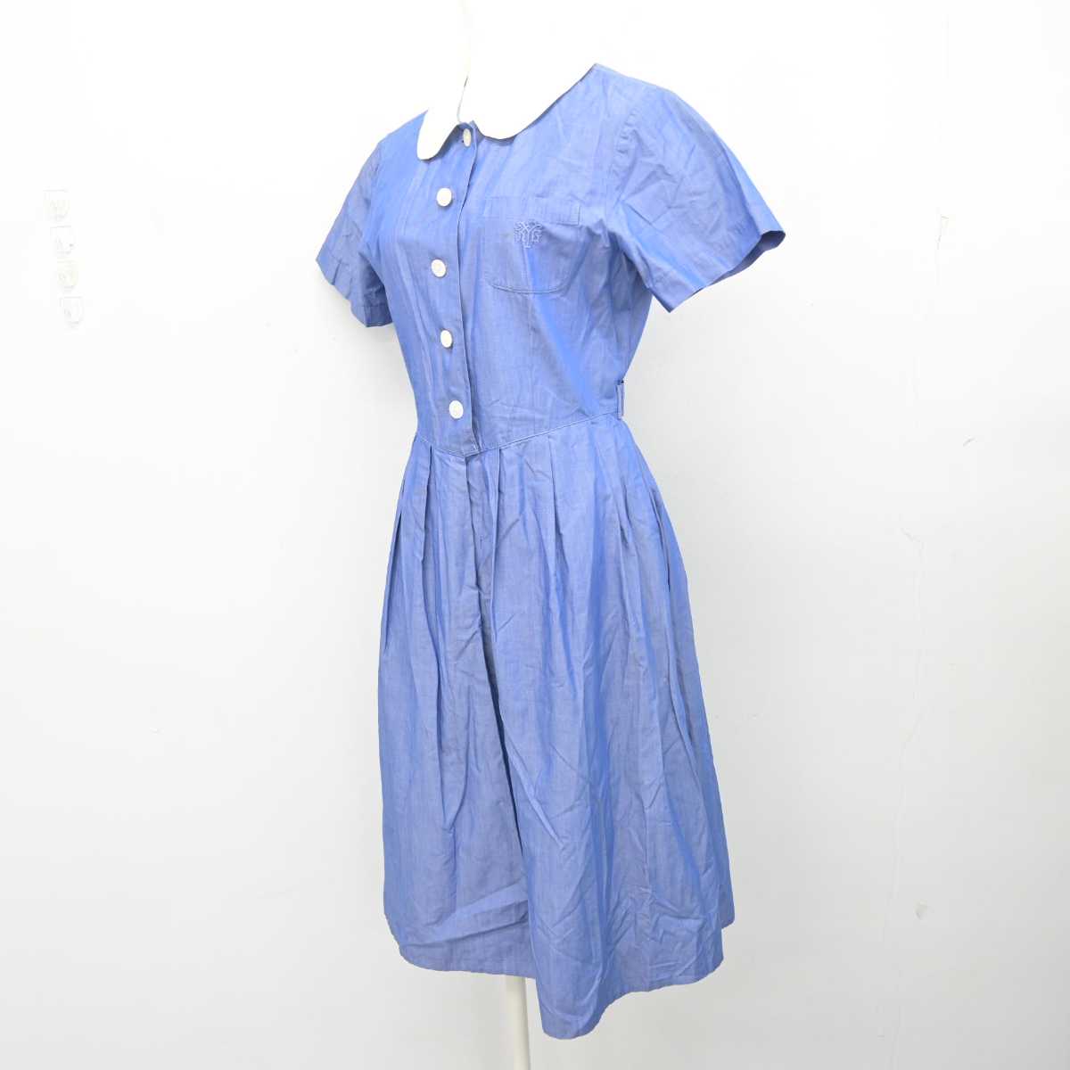 【中古】兵庫県 神戸山手女子中学校高等学校/旧制服 女子制服 1点 (ワンピース) sf086285