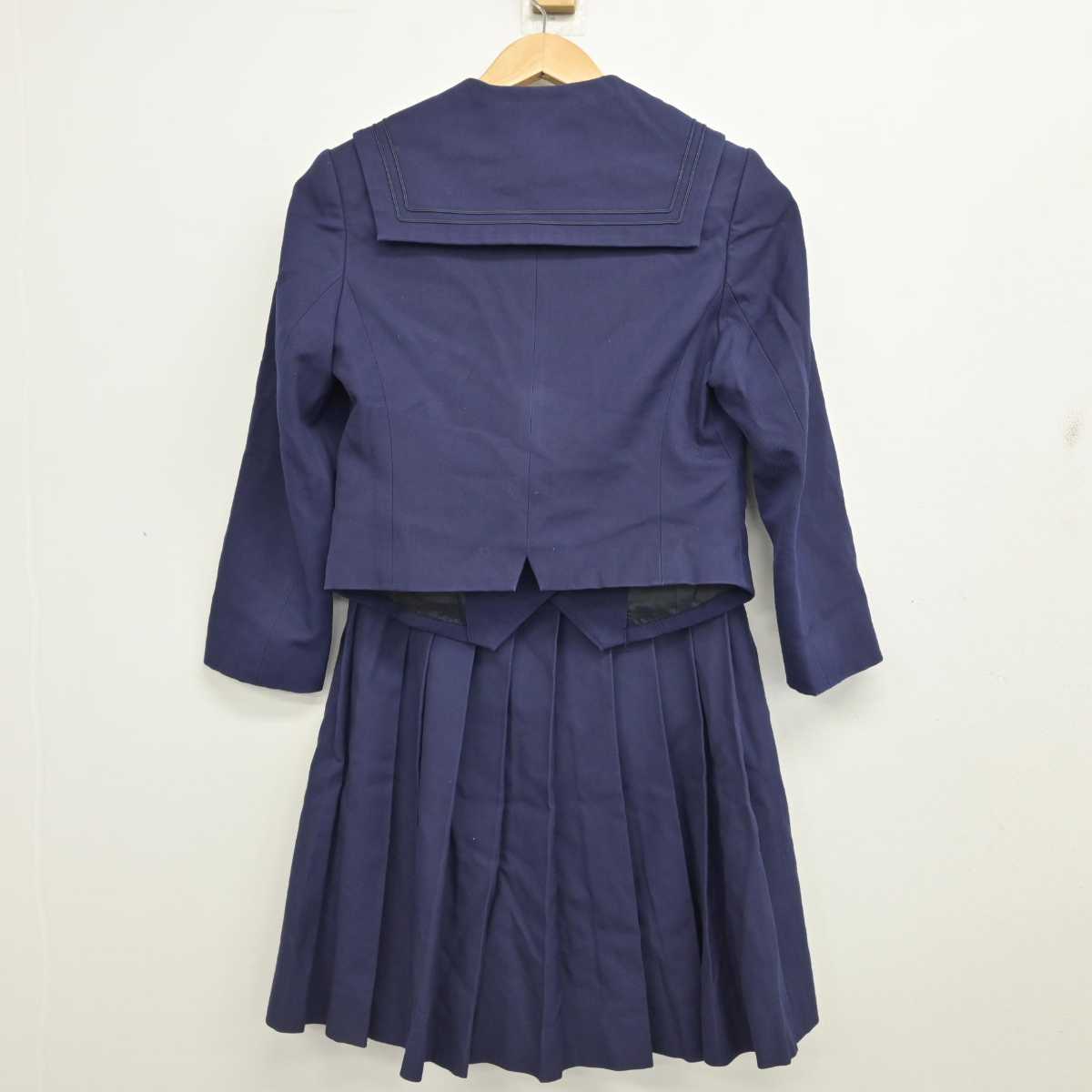 中古】大阪府 四天王寺羽曳丘中学校 女子制服 2点 (ブレザー