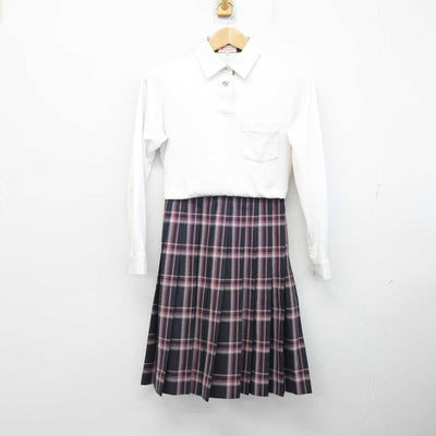 【中古】大阪府 南郷中学校 女子制服 3点 (ブレザー・シャツ・スカート) sf086341