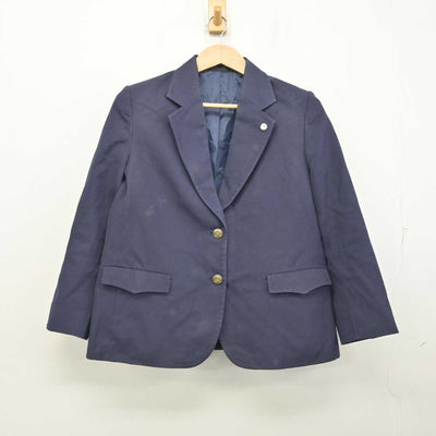 【中古】長野県 下諏訪向陽高等学校 女子制服 3点 (ブレザー・スカート) sf086348