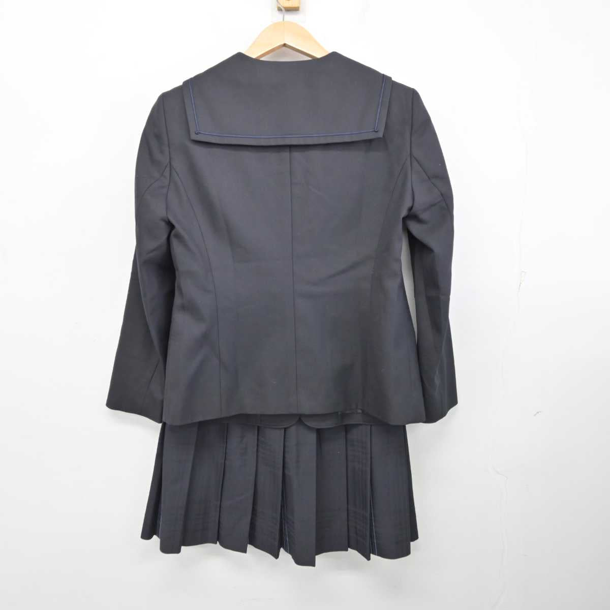 【中古】埼玉県 川口市立高等学校 女子制服 3点 (ブレザー・スカート) sf086367