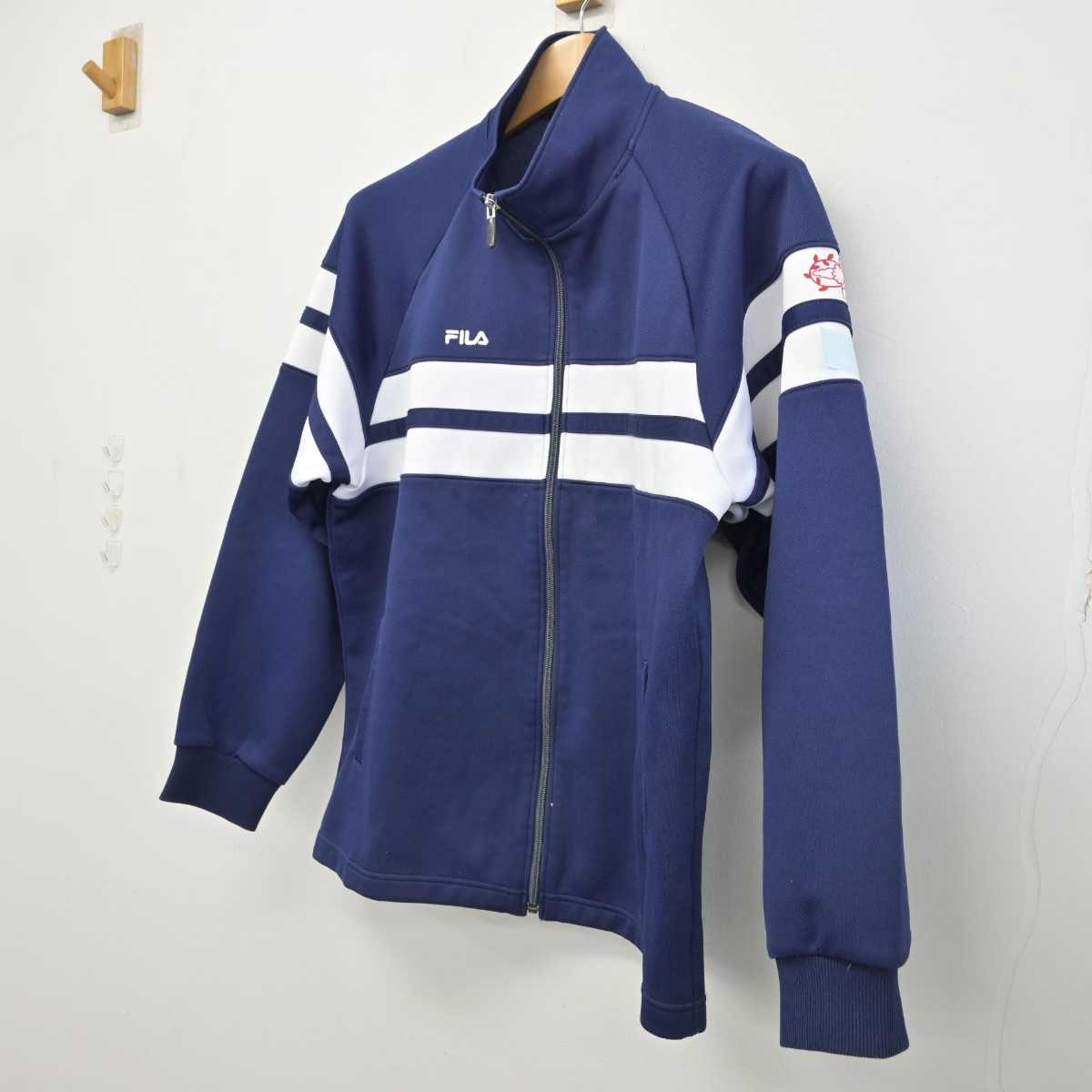 【中古】大分県 大分西高等学校 女子制服 1点 (ジャージ 上) sf086420