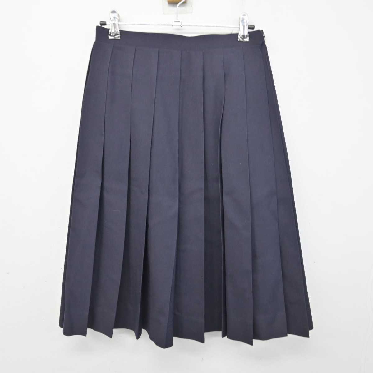 【中古】東京都 東京家政大学附属女子中学校 女子制服 4点 (ブレザー・ニット・シャツ・スカート) sf086464