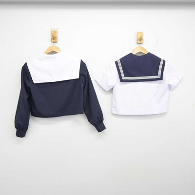 【中古】愛知県 瑞陵高等学校 女子制服 2点 (セーラー服・セーラー服) sf086476