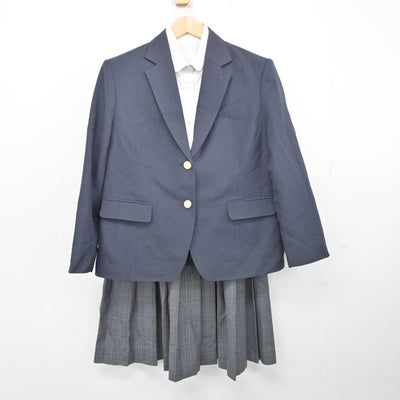 【中古】埼玉県 川口市立東中学校 女子制服 3点 (ブレザー・シャツ・スカート) sf086480