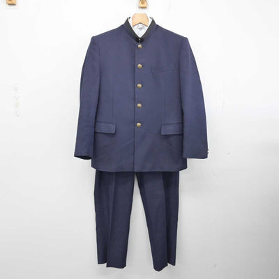 【中古】山形県 日本大学山形高等学校 男子制服 4点 (学ラン・シャツ・ズボン) sf086496