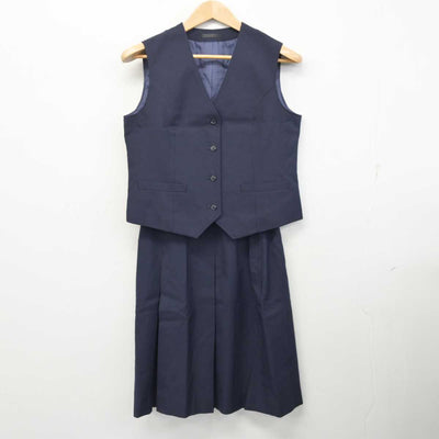 【中古】埼玉県 伊奈学園総合高等学校 女子制服 4点 (ブレザー・ベスト・スカート) sf086604