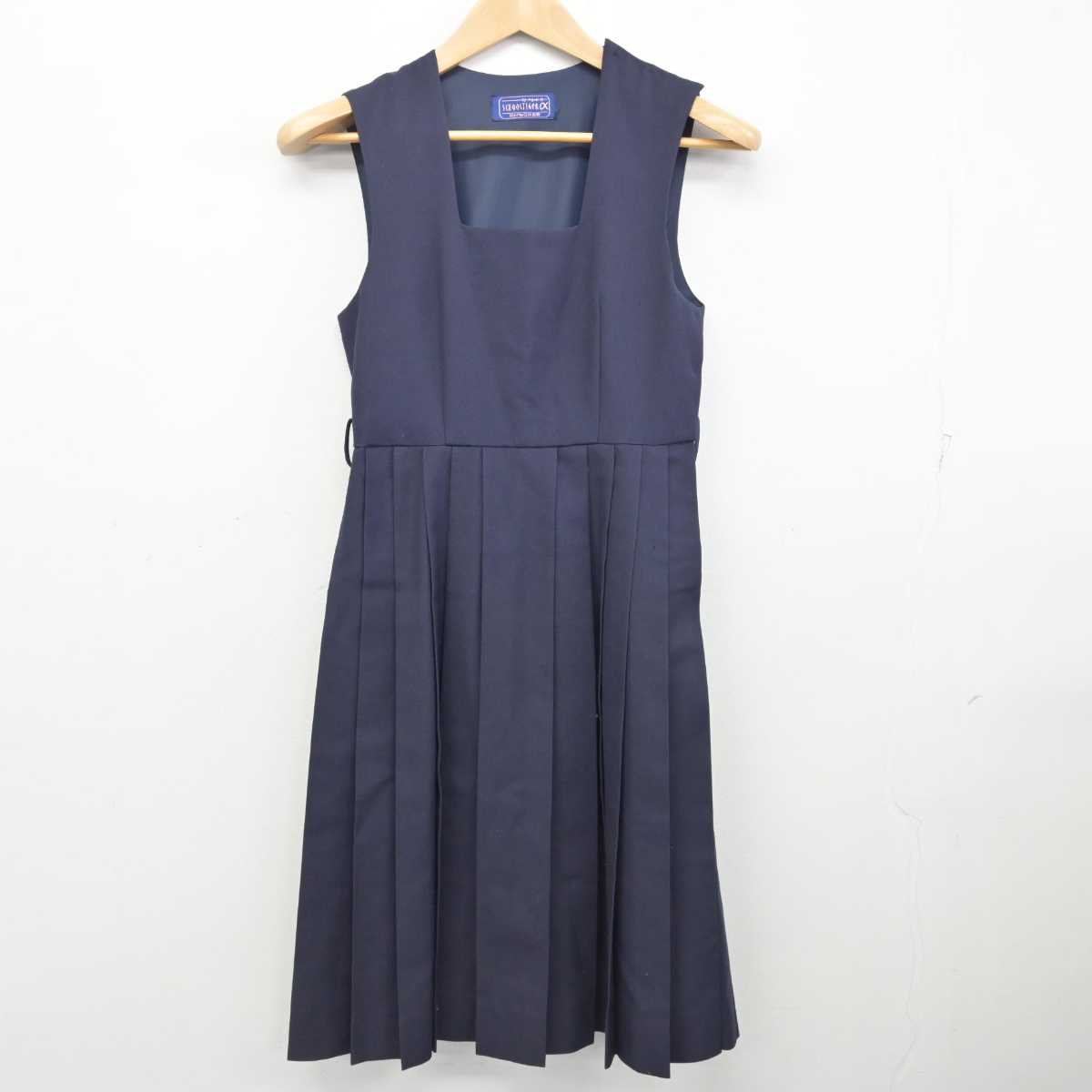 【中古】千葉県 柏市立風早中学校 女子制服 2点 (ブレザー・ジャンパースカート) sf086626