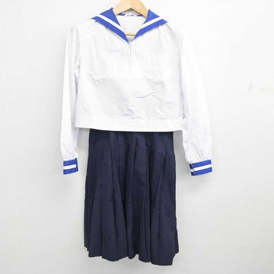 【中古】熊本県 県立第一高等学校 女子制服 3点 (セーラー服・スカート) sf086643