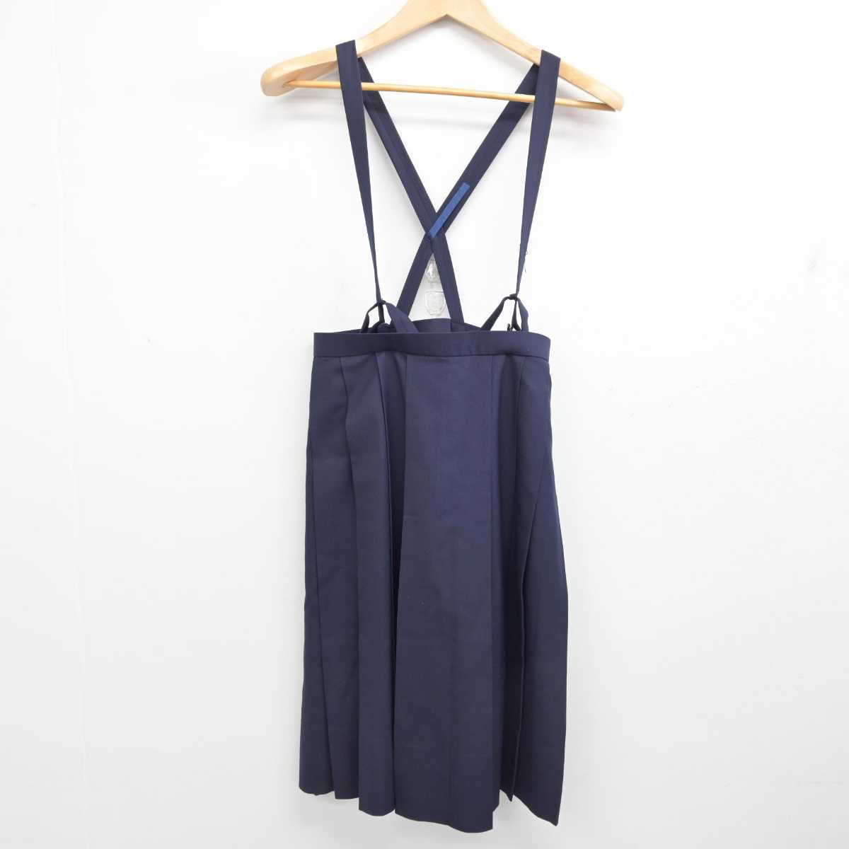 【中古】山梨県 敷島中学校 女子制服 4点 (セーラー服・スカート) sf086651