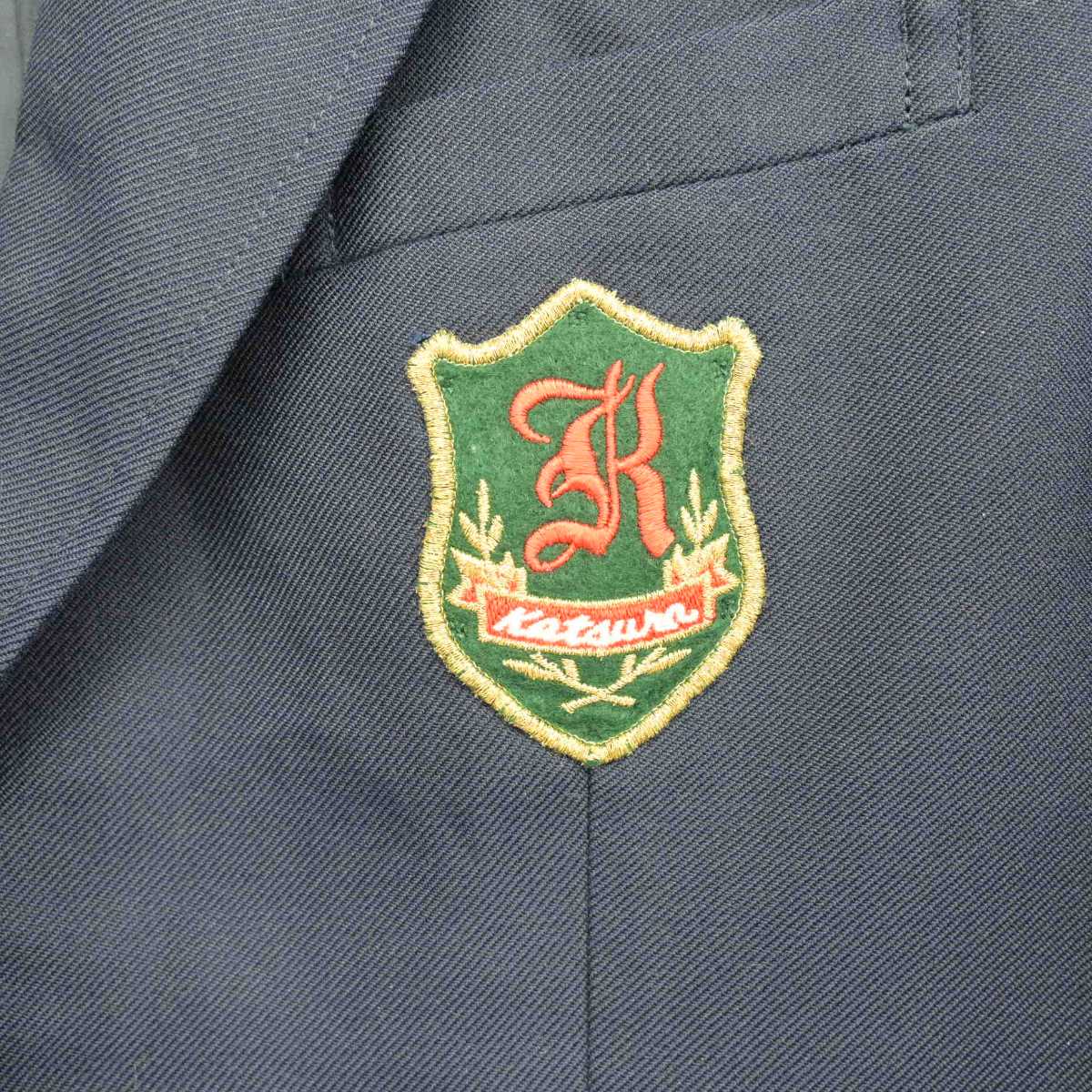 【中古】京都府 京都市立桂中学校 女子制服 3点 (ブレザー・スカート) sf086677