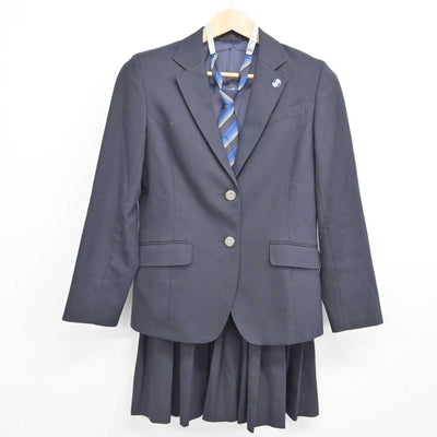 【中古】神奈川県 荏田高等学校 女子制服 5点 (ブレザー・スカート・スカート) sf086686